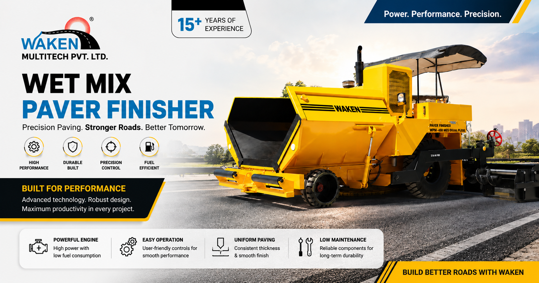 Top Wet Mix Paver Finisher Manufacturers