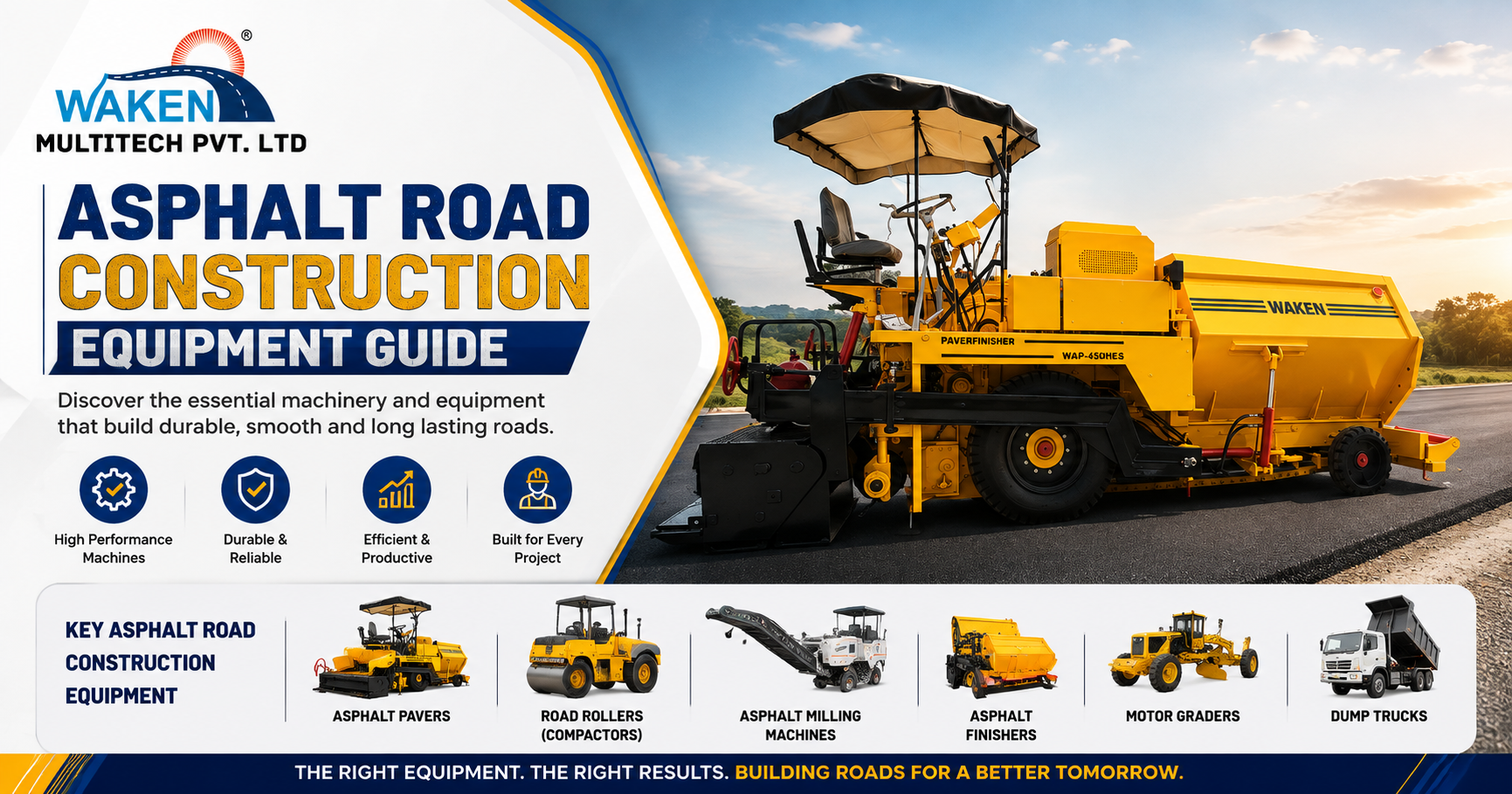 Asphalt Road Construction Equipment Guide