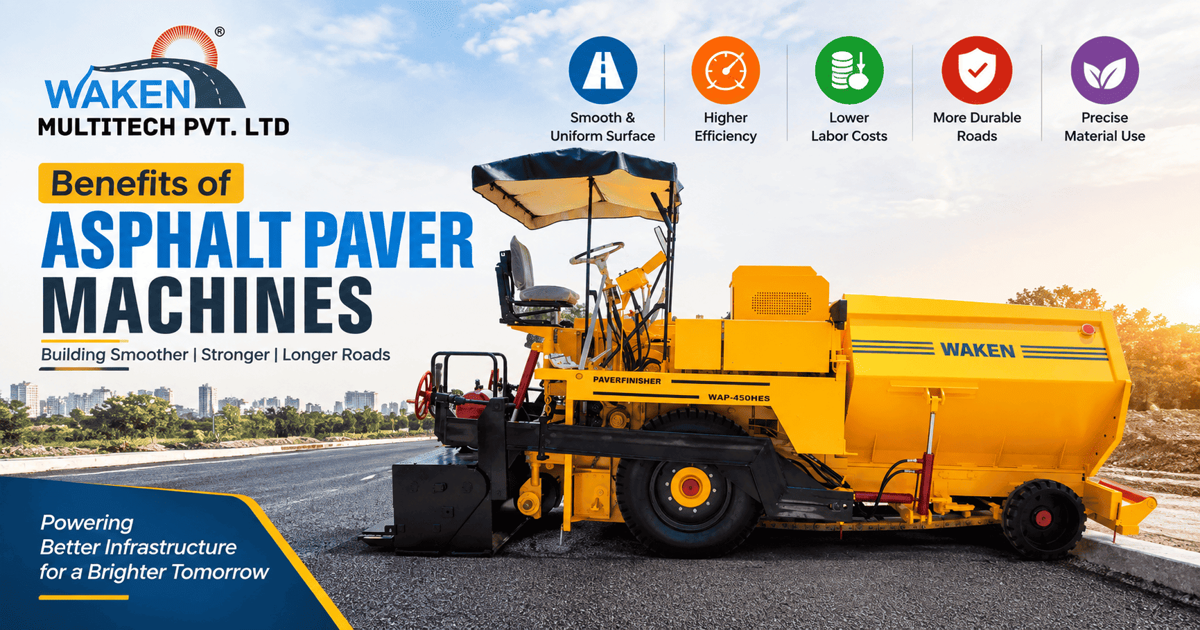 Benefits of Asphalt Paver Machines