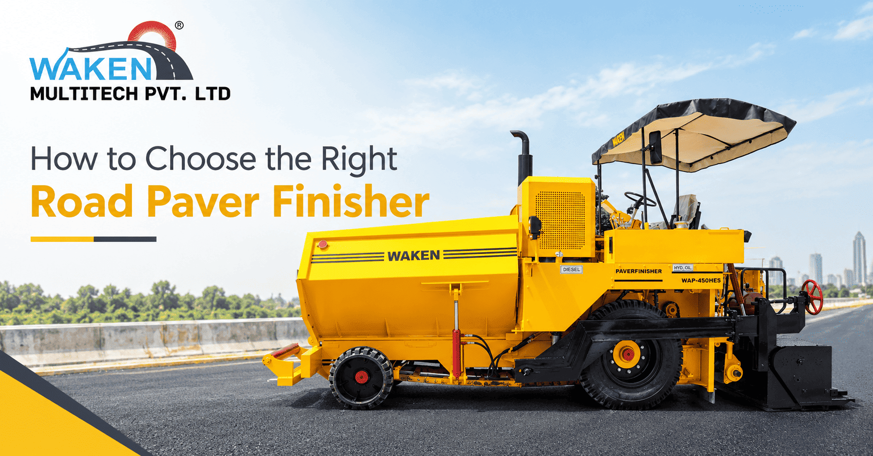 How to Choose the Right Road Paver Finisher