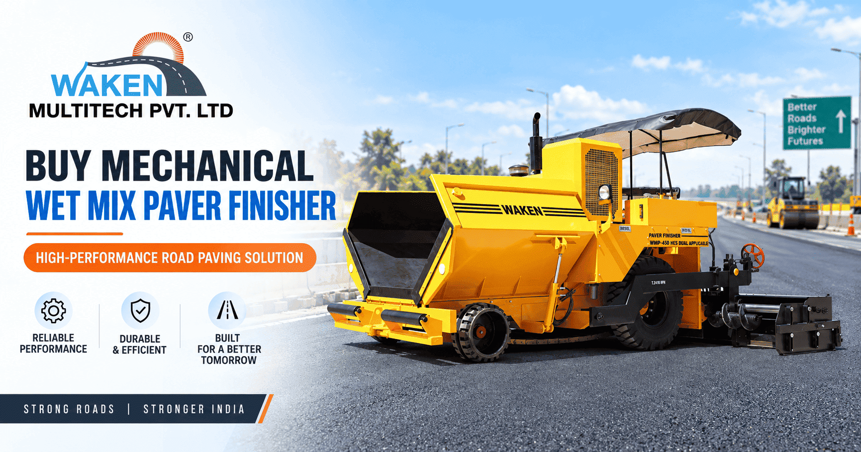 Buy Mechanical Wet Mix Paver Finisher