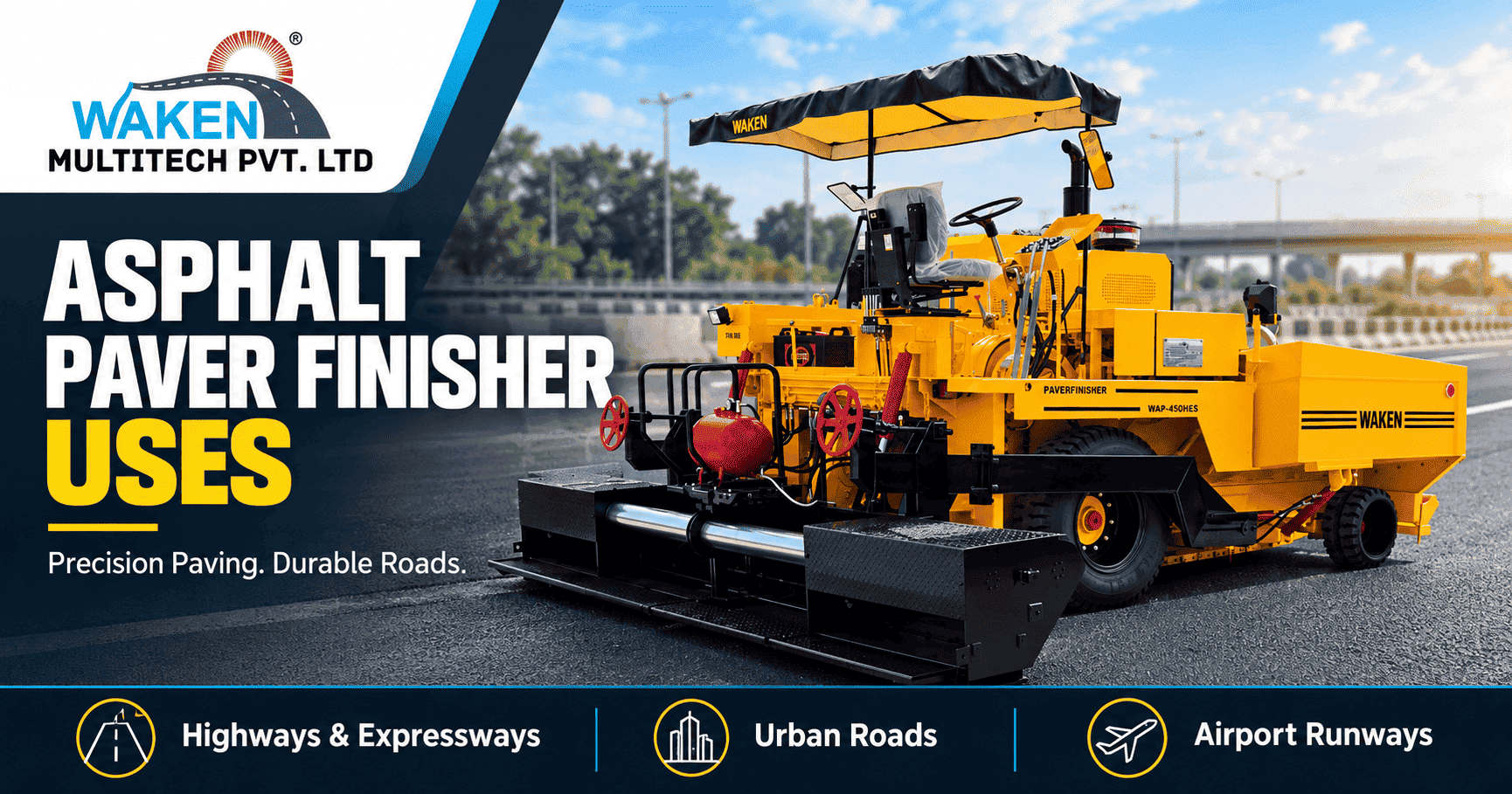 Asphalt Paver Finisher Uses