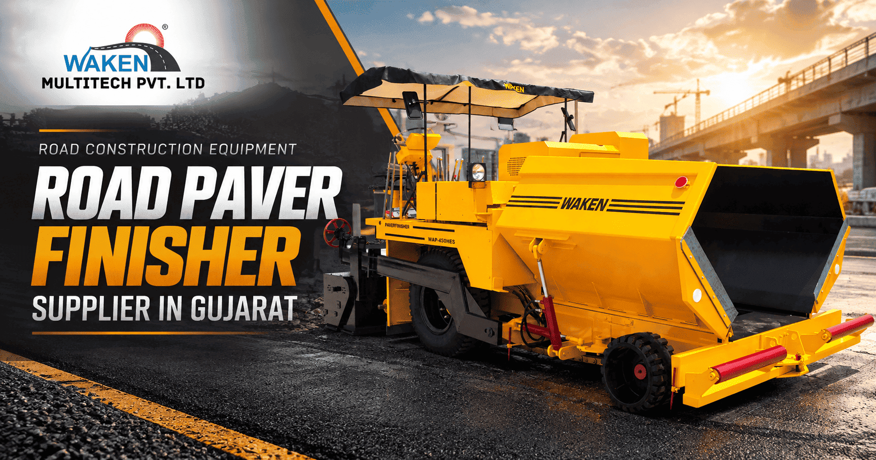 Road Paver Finisher Supplier Gujarat